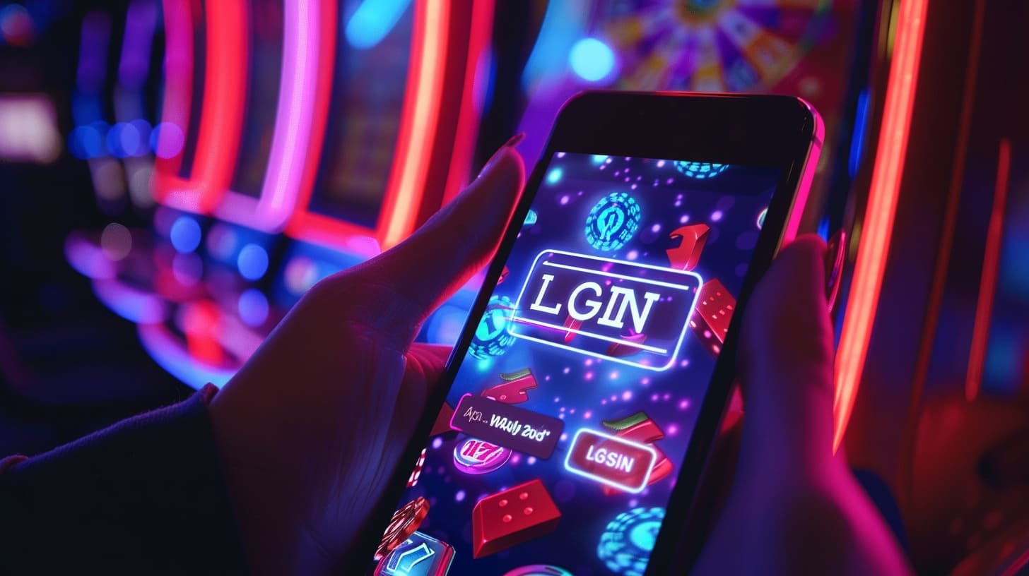 Ilustrasi permainan slot online danaqq dengan tema beragam